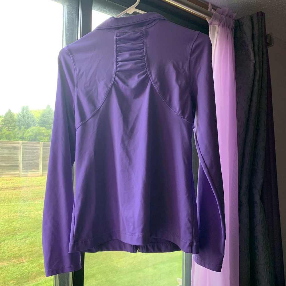 Athletic zip up